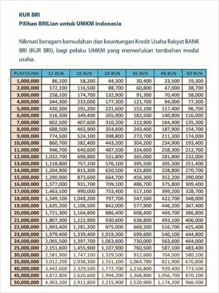 Pinjaman Kur Bri Bisa Cair Hingga Rp100 Juta Ini Syarat Pengajuan Dan