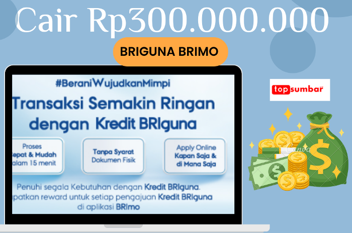 Ilustrasi Kredit BRIguna BRImo