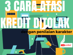 Ilustrasi 3 poin penilaian Karakter debitur