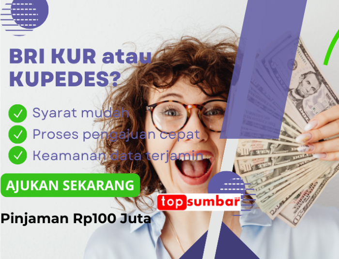 Ilustrasi KUR dan Kupedes BRI