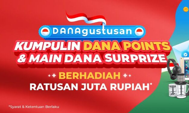 Event di Aplikasi DANA 'DANAgustusan'