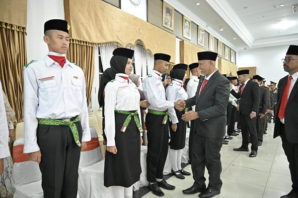 Gubernur Tegaskan Bahwa Sebuah Kehormatan Bisa Terpilih Menjadi Anggota Pakibraka