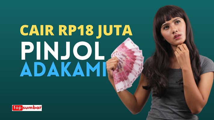 Pinjol AdaKami cair Rp18 juta. (Foto: Canva/Bareksa)