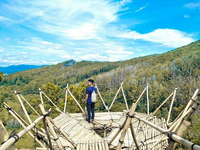 Panorama Ampangan, Surga Selfie dan Gowes di Kota Payakumbuh Sumatera Barat. (Foto : Dok. Istimewa)