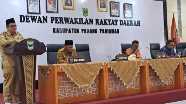 Suhatri Bur Usulkan 2 Ranperda Tambahan untuk Dibahas Bersama DPRD Padang Pariaman