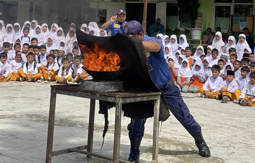 Padang Panjang Gelar Simulasi dalam Rangka HKBN di SD Komplek Tanah Lapang