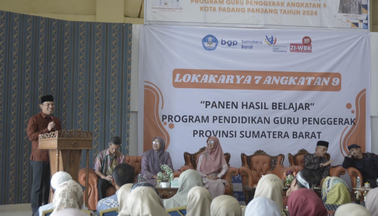 Pj Wali Kota Padang Panjang Buka Pameran Inovasi Guru Penggerak Angkatan  ke 9