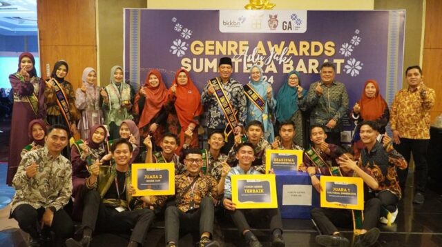 Harumkan Padang Panjang, Rahmat dan Keysa Raih Runner Up dan Juara IV Duta Genre Tingkat Sumbar