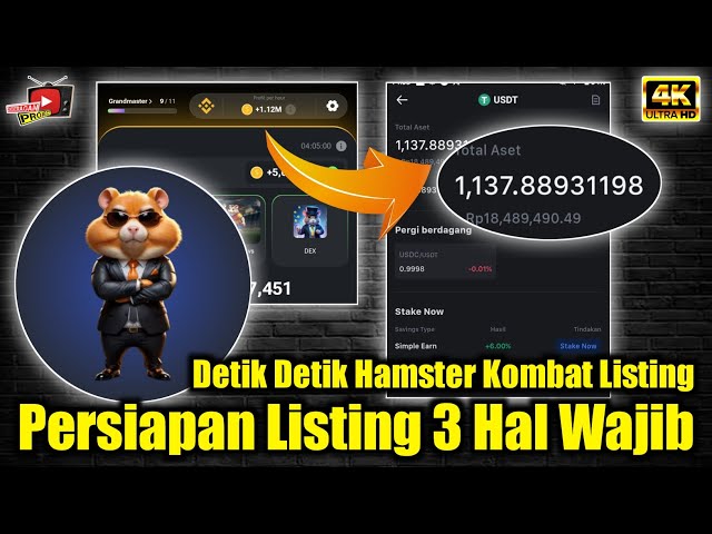 User Harap Bersiap! Ini 3 Hal yang Perlu Diperhatikan Jelang Detik-Detik Hamster Kombat Listing (Foto: Dok.Istimewa)