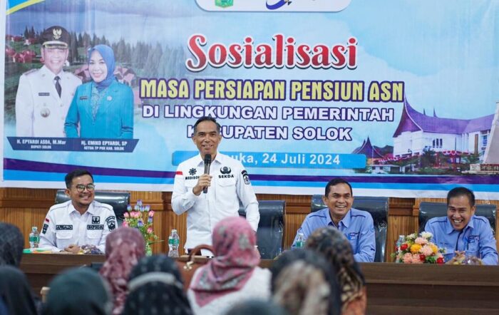 Pemkab Solok Gelar Sosialisasi Persiapan Pensiun ASN Jelang Masa Purna Tugas