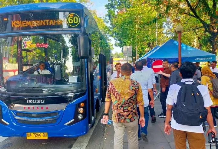 Wujudkan Transportasi Bertenaga Listrik, Shenzhen Bus Group Tinjau Koridor Trans Padang