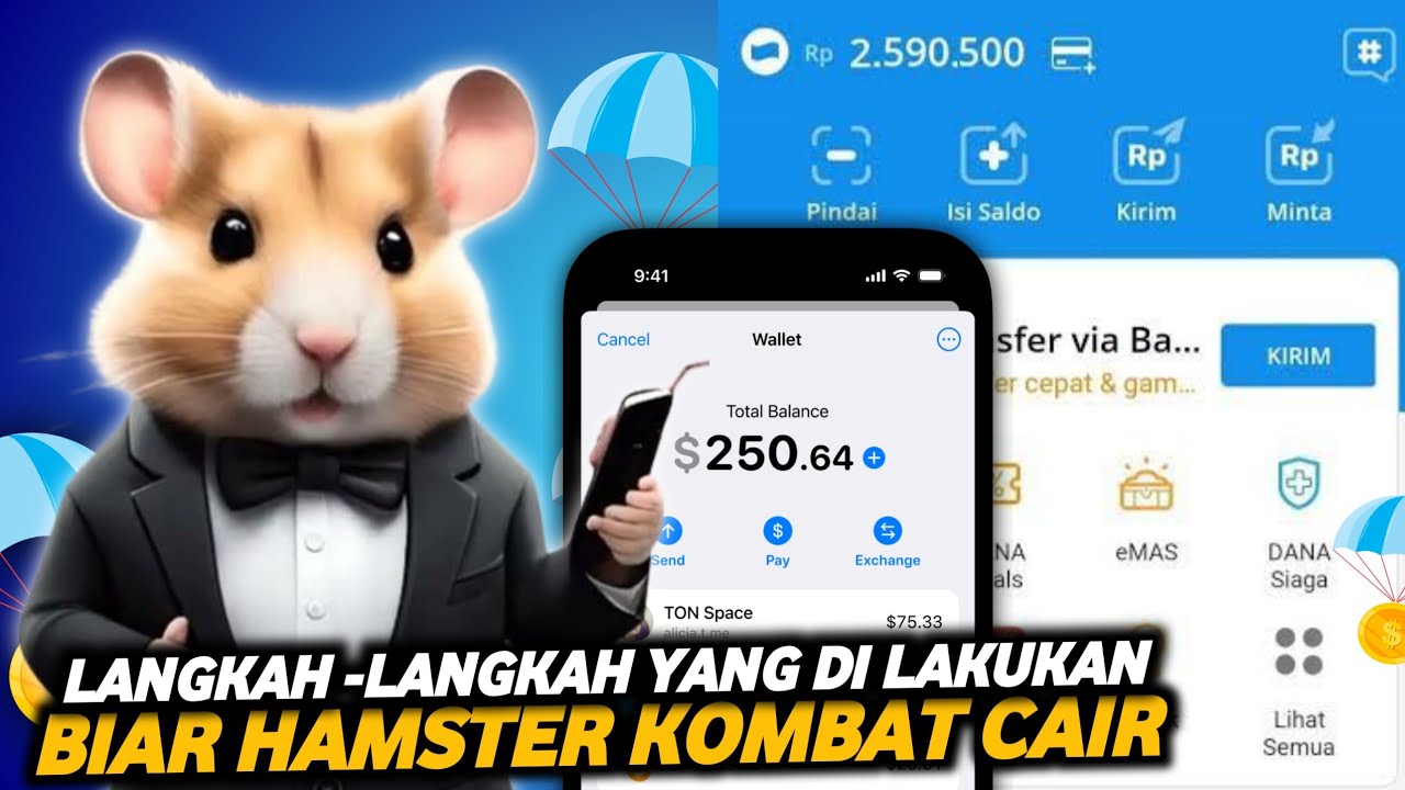 Update Terbaru! Cara Cairkan Hasil Hamster Kombat ke Wallet Dana, Segera Simak Sebelum Listing! (Foto: Dok.Istimewa)