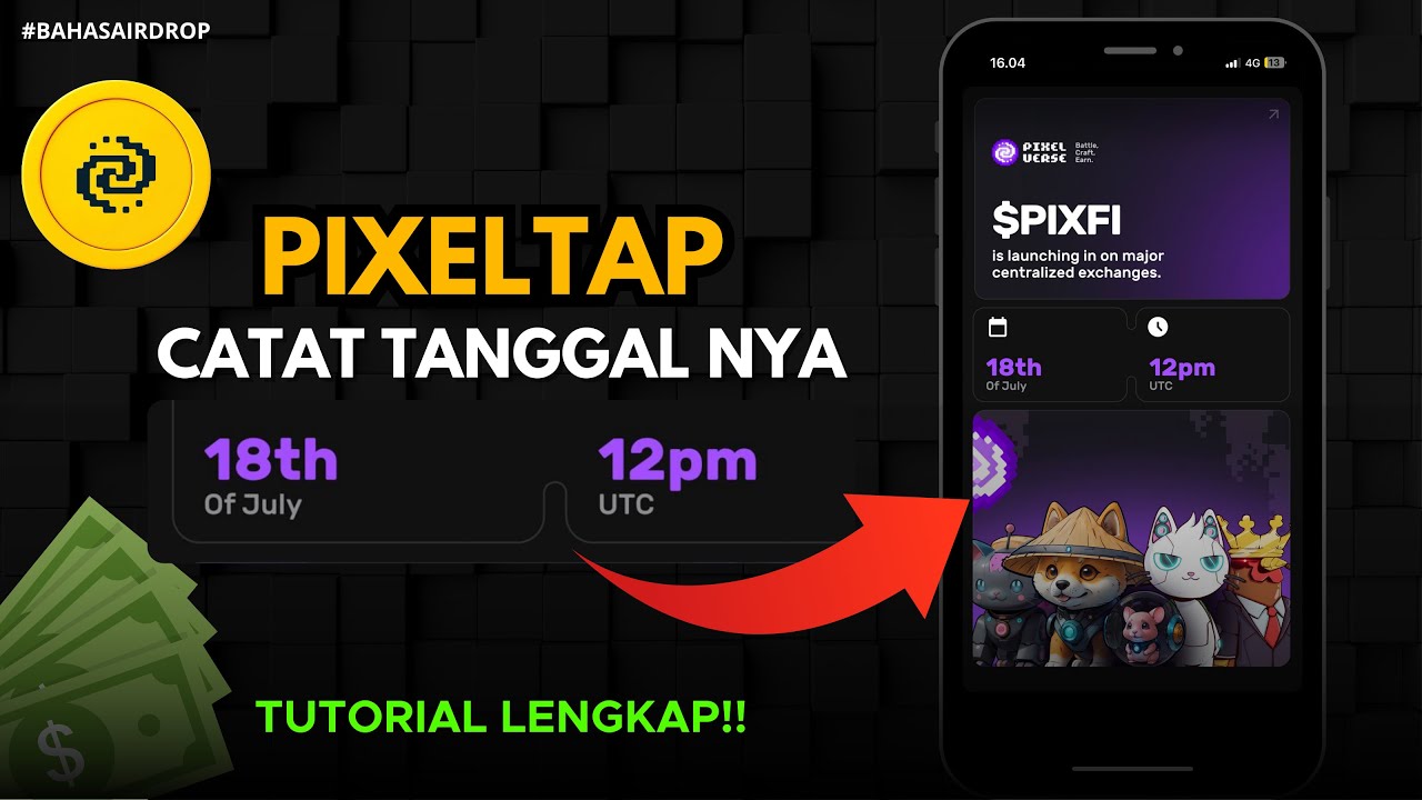 UPDATE TERBARU!! Game Airdrop PixelTAP Bakal Rilis 18 Juli, Digadang-gadang Bakal Langkahi Hamster Kombat? (Foto: Dok.Istimewa)