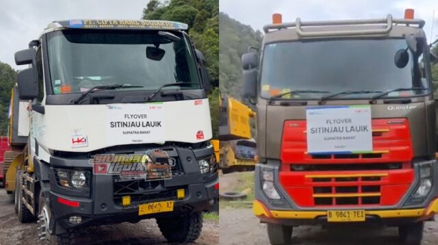 Alat Berat Mulai Berdatangan, Flyover Sitinjau Lauik Segera Dibangun