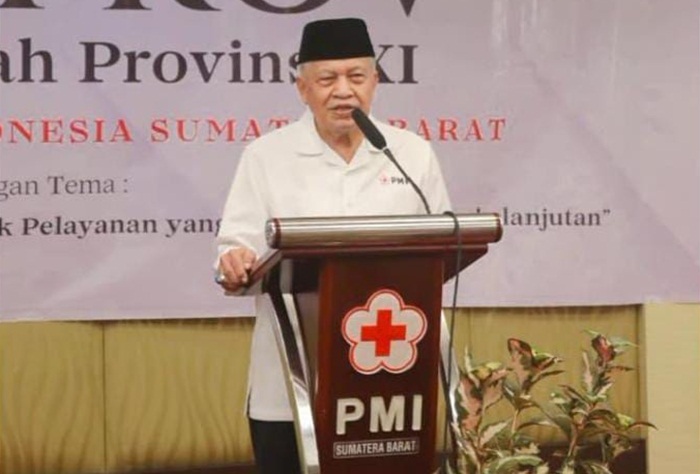 Aristo Munandar Kembali Dipercaya sebagai Ketua PMI Provinsi Sumatera Barat Periode 2024-2029