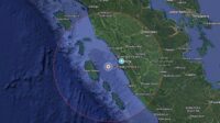 Breaking News, Gempa Magnitudo 5,0 Guncang Barat Daya Pariaman