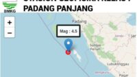 Dalam Kurun Waktu Dua Jam, Kepulauan Mentawai Diguncang Gempa sebanyak 3 Kali