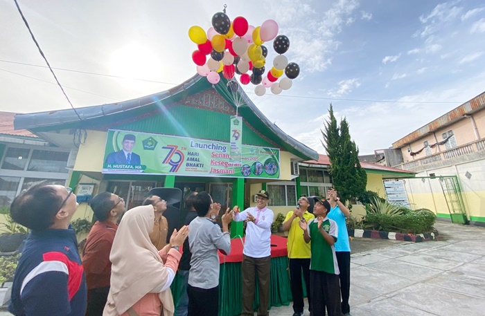 Ditandai Peluncuran Balon dan Gelar Kegiatan Meriah, Kemenag Solok Rayakan Peringatan HAB ke-79