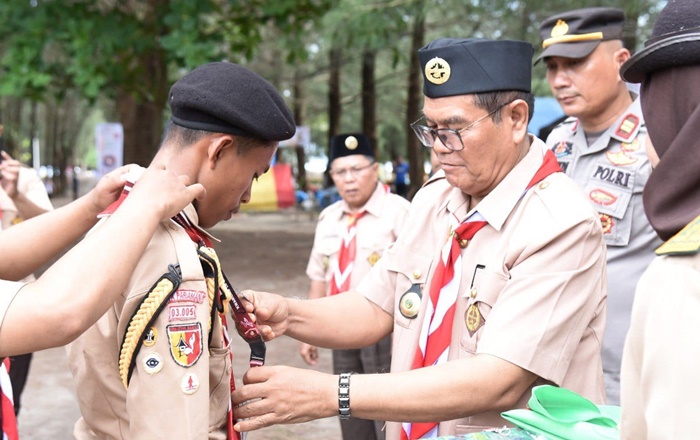 Giat Prestasi Penegak IV Kwarcab 16 Pramuka Kota Pariaman Resmi Dimulai