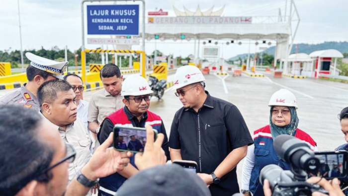 Kabar Baik, Tol Padang - Sicincin akan Diuji Coba 15 Desember Mendatang