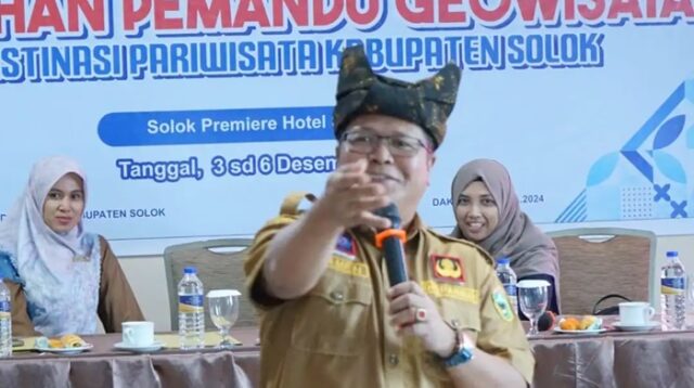 Kabupaten Solok Tingkatkan Kualitas SDM Melalui Pelatihan Pemandu Geowisata