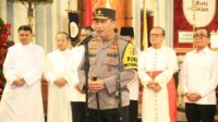 Kapolri dan Menko Polhukam Tinjau Pengamanan Misa Malam Natal di Gereja Katedral Jakarta