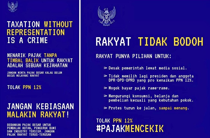 Kenaikan PPN 12% Picu Protes Massal, Tagar #PajakMencekik Jadi Trending