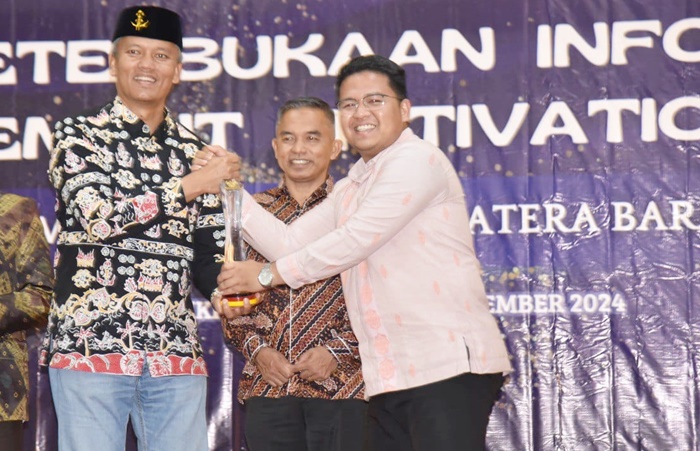 Kota Pariaman Raih Juara Kedua Anugerah Keterbukaan Informasi Publik 2024