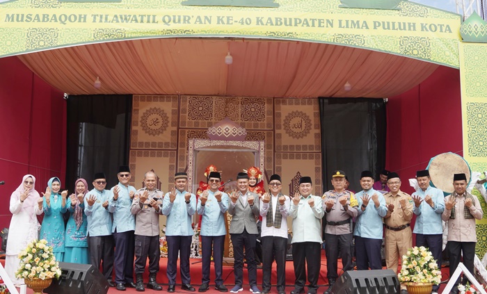 MTQ Nasional ke-40 Tingkat Kabupaten Lima Puluh Kota Resmi Dibuka oleh Bupati Safaruddin