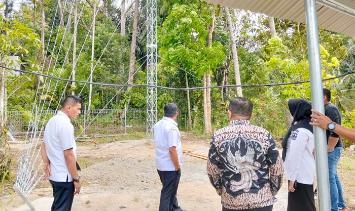 Menara Repeater di Nagari Indudur Kabupaten Solok Rampung, Akses Telekomunikasi Masyarakat Meningkat