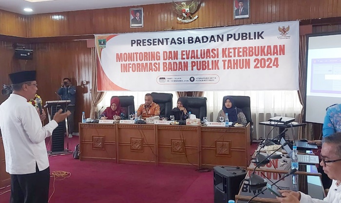 Pemko Bukittinggi Masuk Tahapan Akhir Penilaian Monev Keterbukaan Informasi Publik