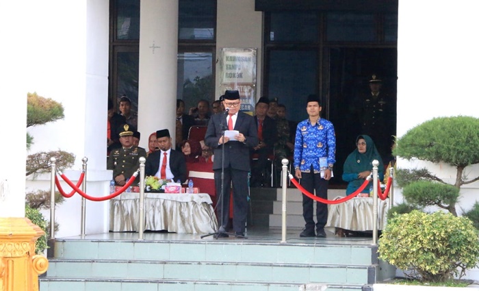 Pemko Pariaman Gelar Upacara Peringatan Hari Bela Negara ke-76