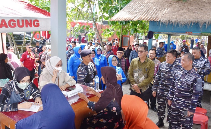 Pemko Pariaman dan TNI AL Resmikan Kampung Bahari Nusantara di Talao Pauh