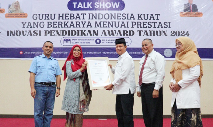 Pemko Payakumbuh Gelar Talk Show dan Penghargaan Pendidikan untuk Guru dan Siswa Berprestasi