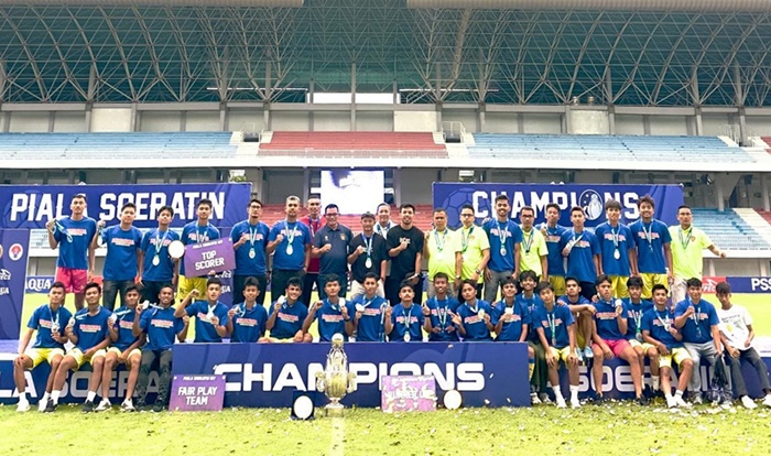 Persikopa Raih Runner-Up Piala Soeratin U-17 Nasional, Pj Wali Kota Pariaman Ucapkan Selamat