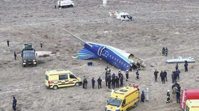 Pesawat Azerbaijan Airlines Jatuh di Kazakhstan, 38 Orang Tewas