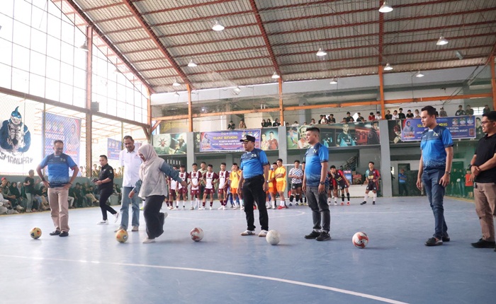 Pj Wali Kota Payakumbuh Buka Kejurda Futsal, 41 Tim Pelajar Sumbar Berlaga