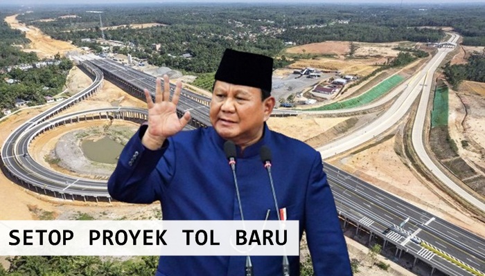 Presiden Prabowo Subianto Setop Pembangunan Proyek Tol Baru, Ada Apa