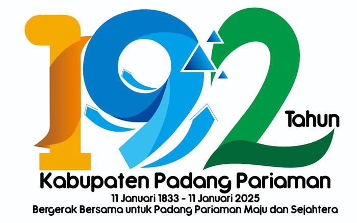 Tema dan Logo HUT ke-192 Kabupaten Padang Pariaman Resmi Diluncurkan, Ini Maknanya