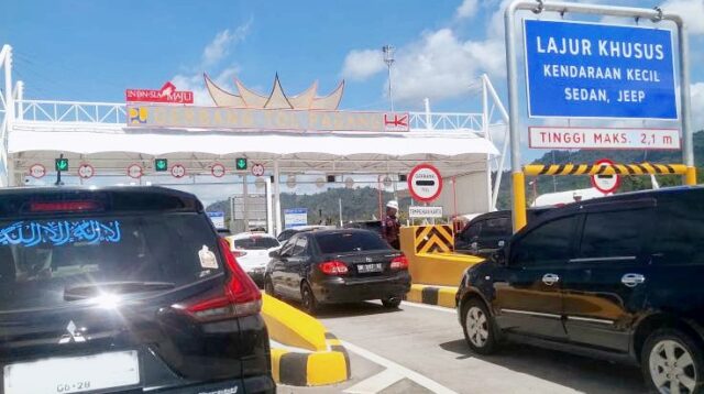 Tol Padang - Sicincin Dibuka Gratis hingga Awal Januari 2025, Pengendara Wajib Bawa Kartu Tol