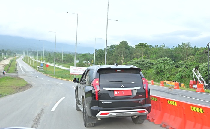 Tol Padang - Sicincin Resmi Diuji Coba, Gubernur Sumbar Solusi Macet Jelang Nataru