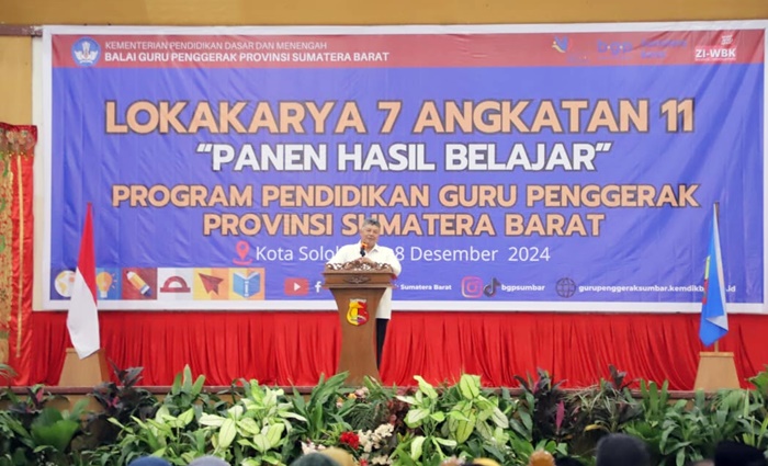 Wali Kota Solok Resmi Buka Lokakarya 7 Angkatan 11 Panen Hasil Belajar Guru Penggerak Tahun 2024