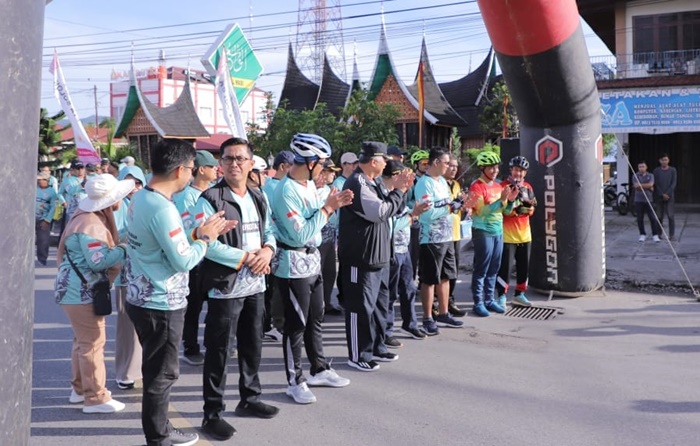 Wali Kota Solok Resmikan Mega Sport MTB Event Fun & Adventure untuk HUT Kota Solok ke-54