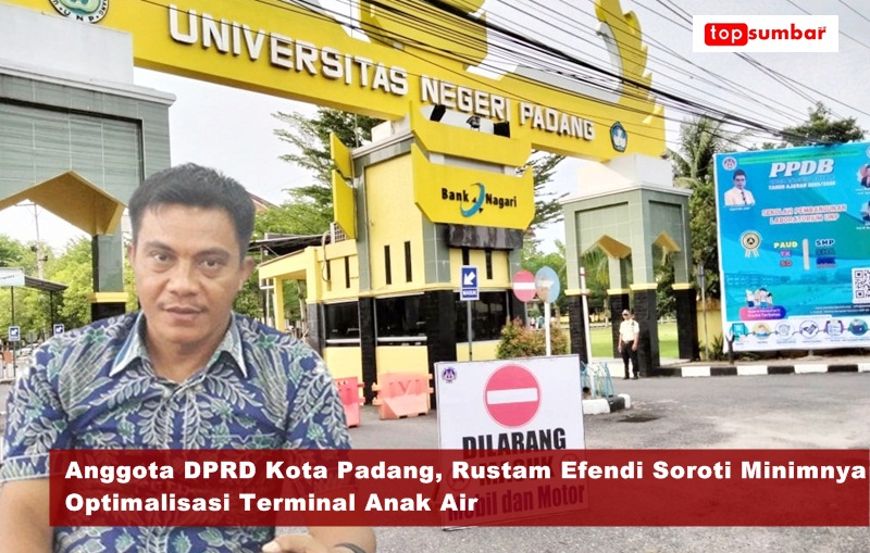 Angggota DPRD Kota Padang Soroti Minimnya Optimalisasi Terminal Anak Air Pasca Insiden Penusukan di Depan Kampus UNP