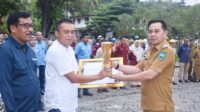 Apel Peringatan Hari K3 di Sawahlunto Berlangsung Khidmat di Lapangan Segitiga