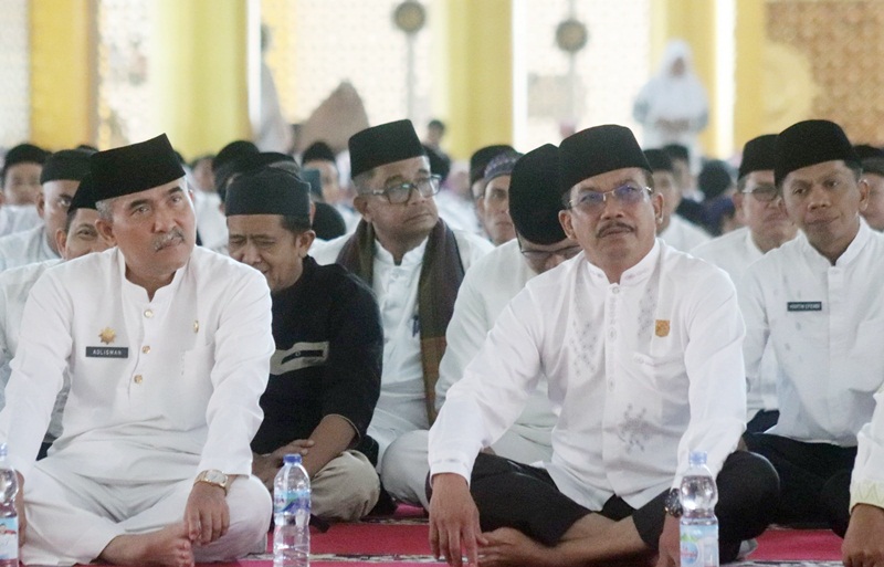 Diikuti Ribuan Jamaah, Tabligh Akbar Meriahkan HUT Kabupaten Dharmasraya ke-21