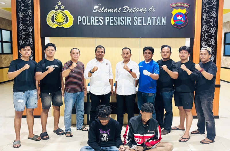 Gerak Cepat, Polres Pesisir Selatan Tangkap Dua Pelaku Penyalahgunaan Narkoba