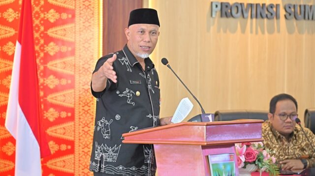 Gubernur Sumbar Ingatkan Kepala OPD Pentingnya Akurasi Data untuk Perencanaan Pembangunan Daerah