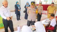 Kapolres Pessel Hadiri Peluncuran Program Makan Bergizi Gratis di Kabupaten Pesisir Selatan