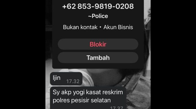 Kasat Reskrim Polres Pessel Imbau Warga Waspada Oknum Penipu Gunakan Nama dan Logo Reskrim